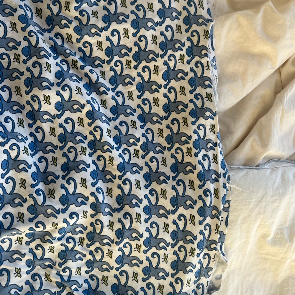 Blue monkey Roller Rabbit Pajamas - Picture 6 of 7